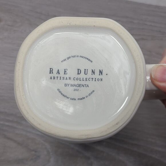 Rae Dunn Bewitched Halloween Mug White With Green Interior - Picture 4 of 4